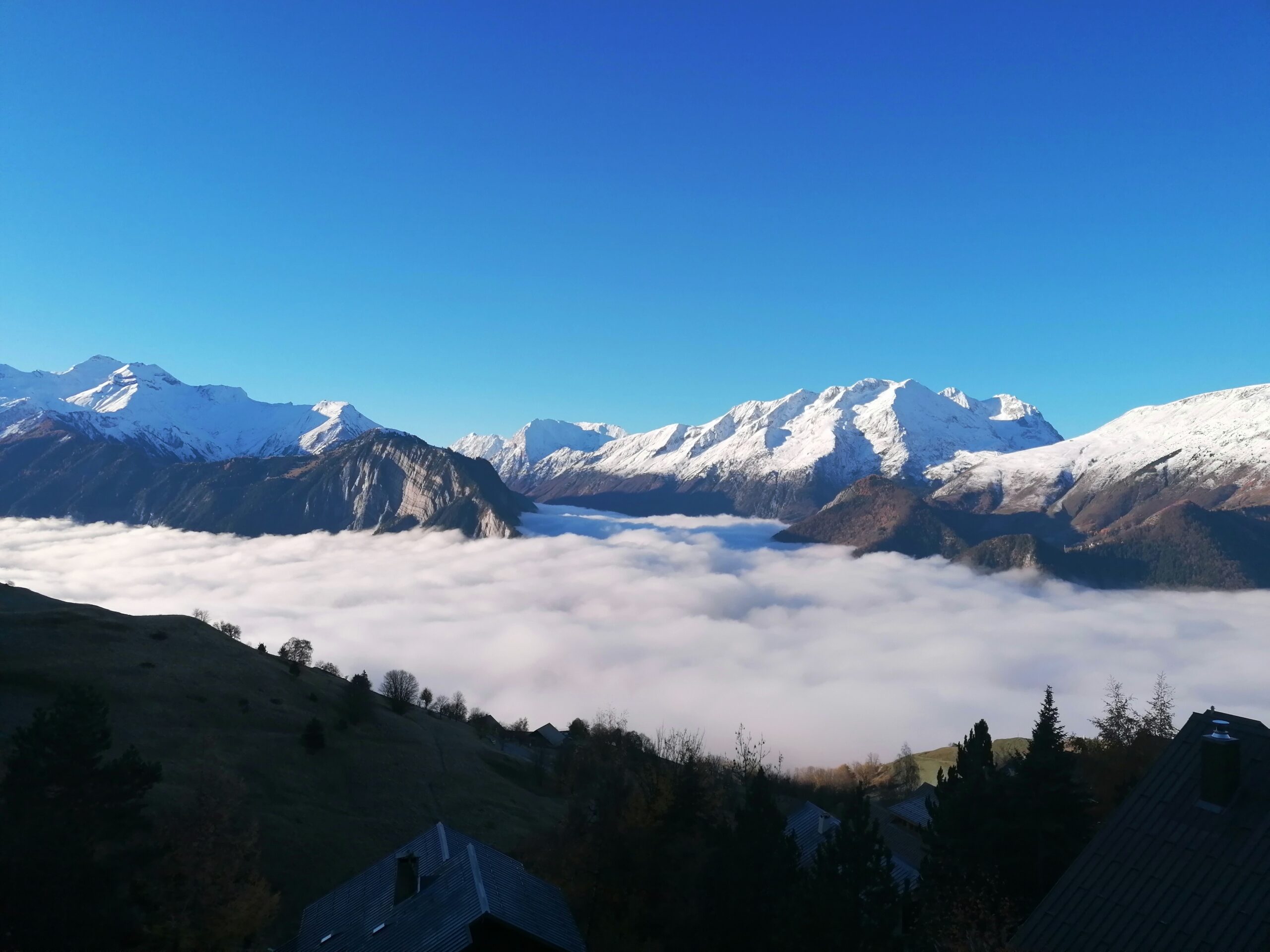 Vue sur l'Armet- location Alpe d'huez Villard-reculas