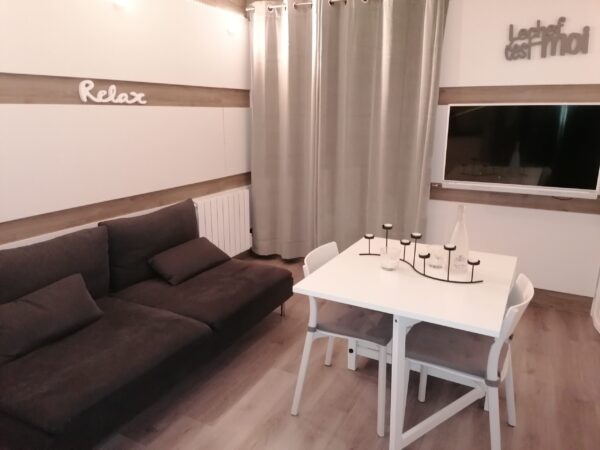 L'espace salon / canapé - location Alpe d'huez Villard-reculas